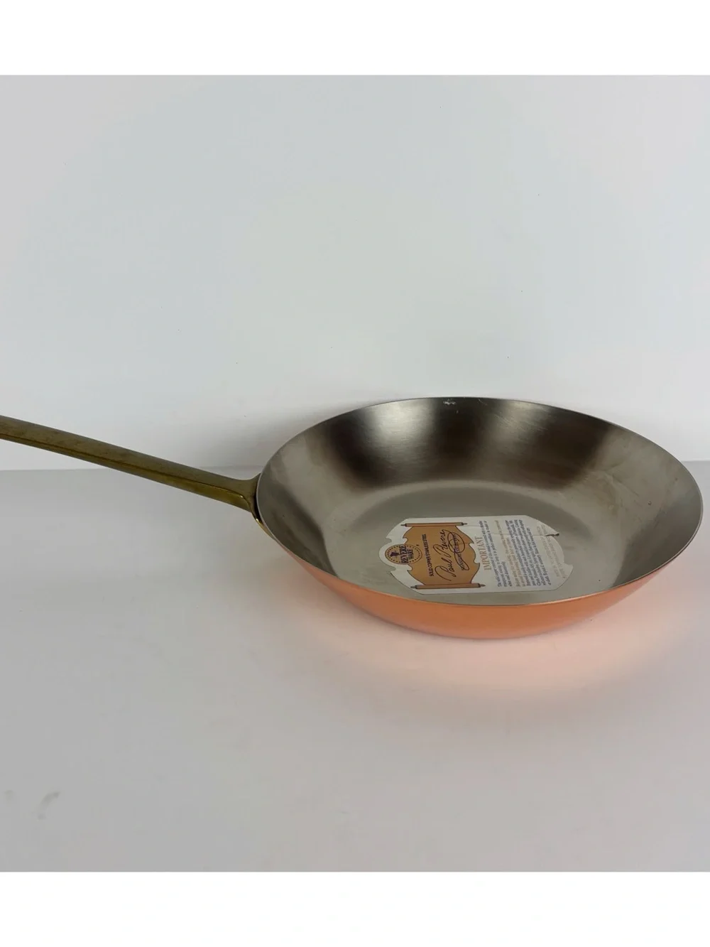 Vintage 1976 Paul Revere Ware Limited Edition 8.5” Copper Skillet Original Tag